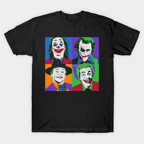 Camiseta Pop Jokers Coringas