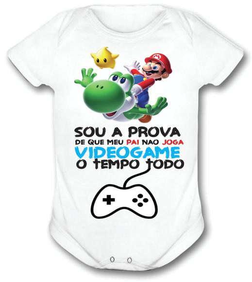 Body Super Mario Prova Que O Papai Não Joga Só Videogame