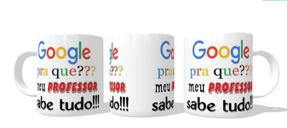 Caneca Profissão Professor Sabe Tudo