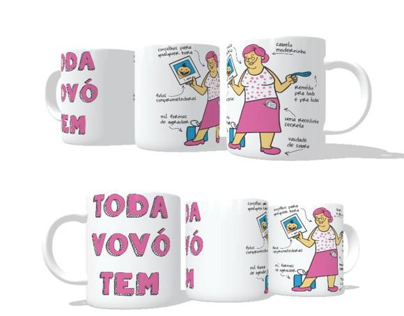 Caneca Avó - Vovó - Todo mundo tem