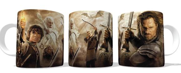 Caneca Senhor dos Anéis