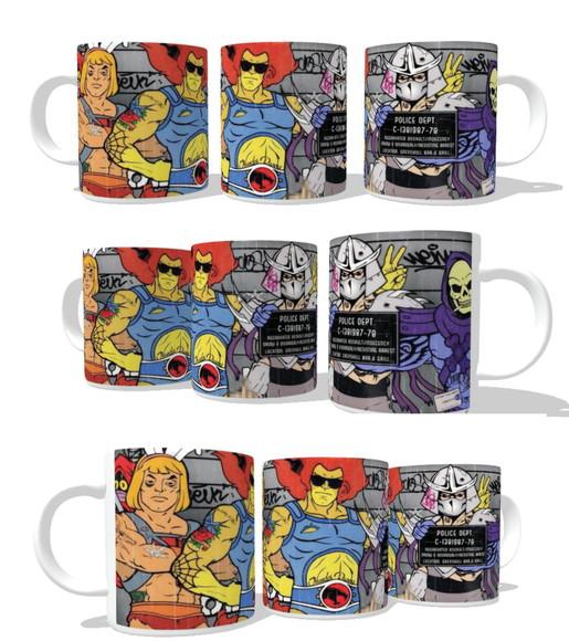 Caneca Desenhos Retrô - Lyon Thundercats - Heman