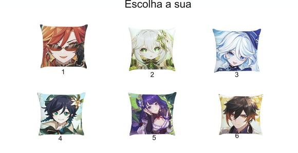 Almofada 30 x 30 Genshin Impact Arcontes