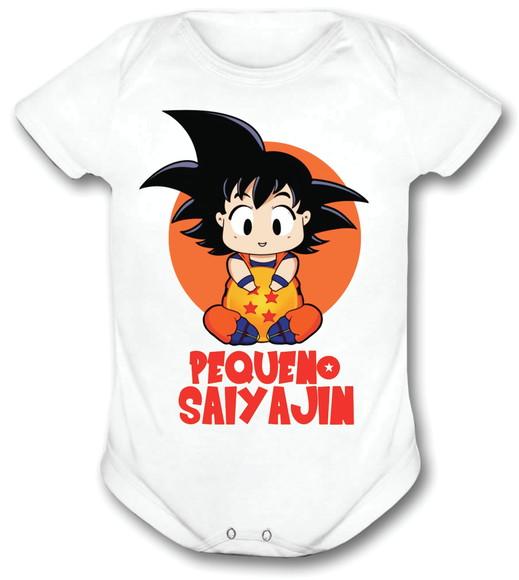 Body Para Bebê Pequeno Sayajin
