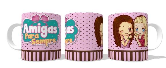 Caneca Amigas para Sempre