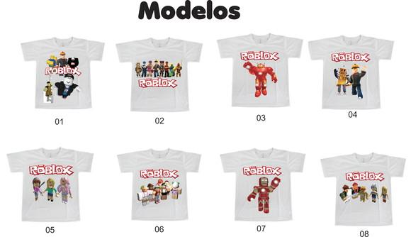 Camiseta Infantil R.o.b.l.o.x