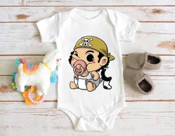 Body Para Bebê - Baby Usopp One Piece
