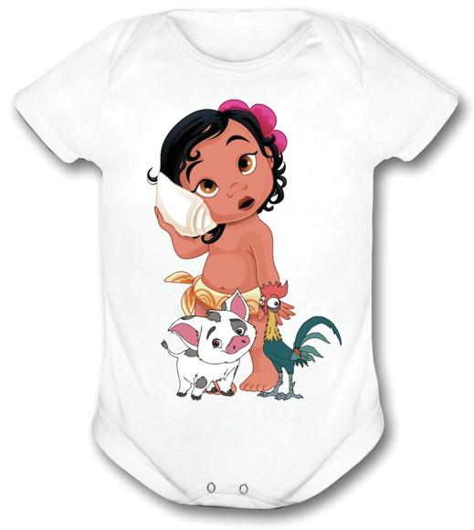 Body para Bebê Moana Baby