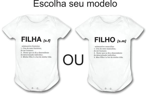 Body Para Bebê Filho Ou Filha - Significado