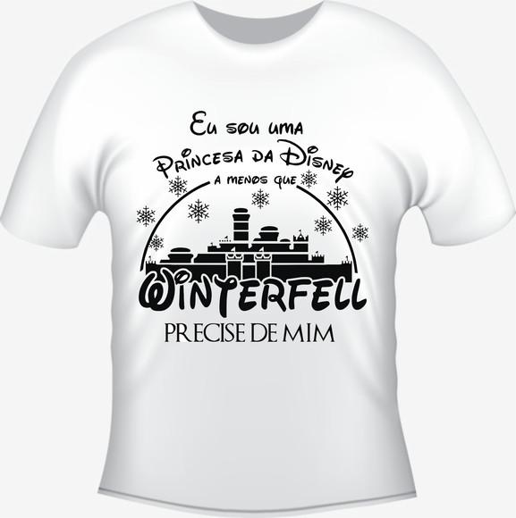Camiseta Princesa De Winterfell - Game Of Thrones