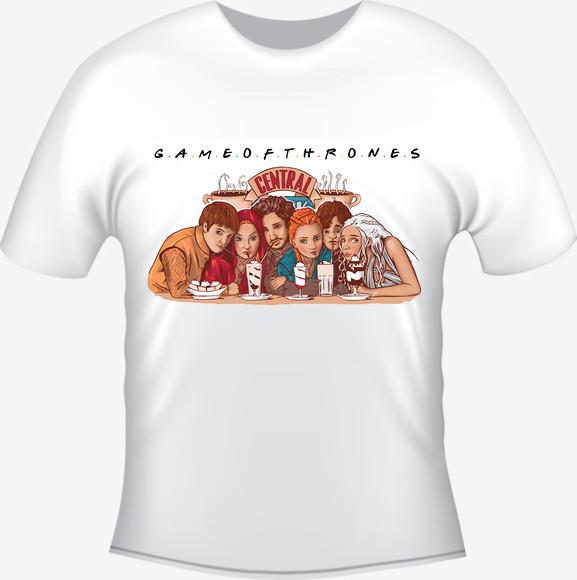 Camiseta Game Of Thrones Got Friends