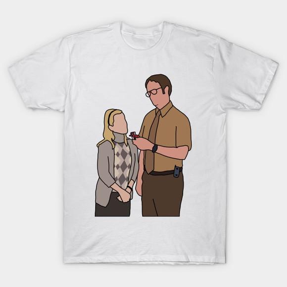 Camiseta Dwight e Angela The Office