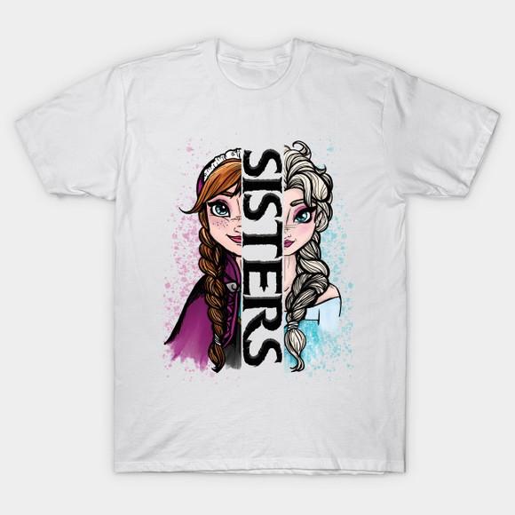 Camiseta Frozen -frozen Sisters
