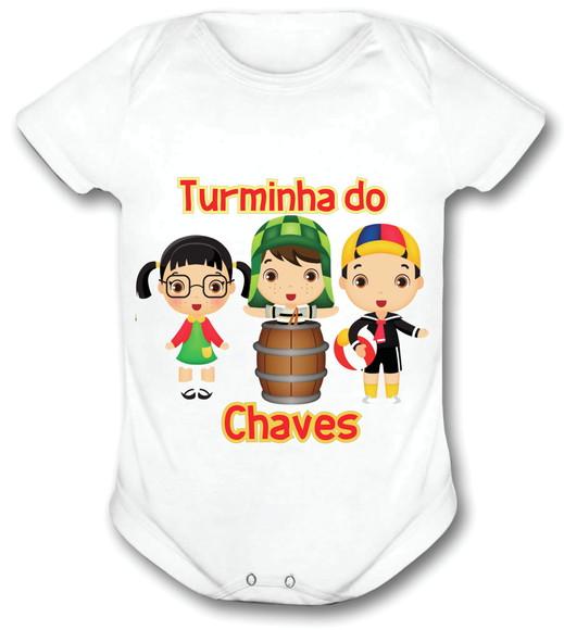 Body Para Bebê Turminha Do Chaves