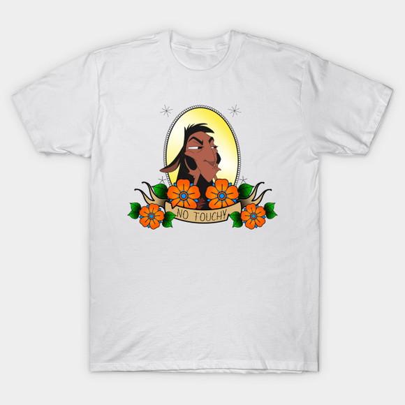 Camiseta Kuzco no Touchy! Nova Onda do Imperador