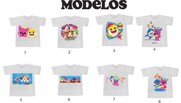 Camiseta Infantil ou adulto BABY S.H.A.R.K - Bebê Tubarão