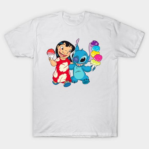 Camiseta Lilo and Stitch Ice cream