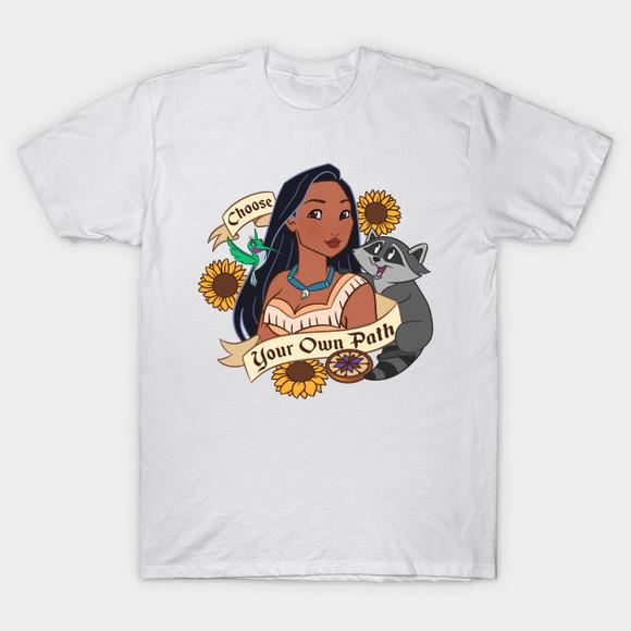 Camiseta Princesas Disney Choose Your Own Path Pocahontas