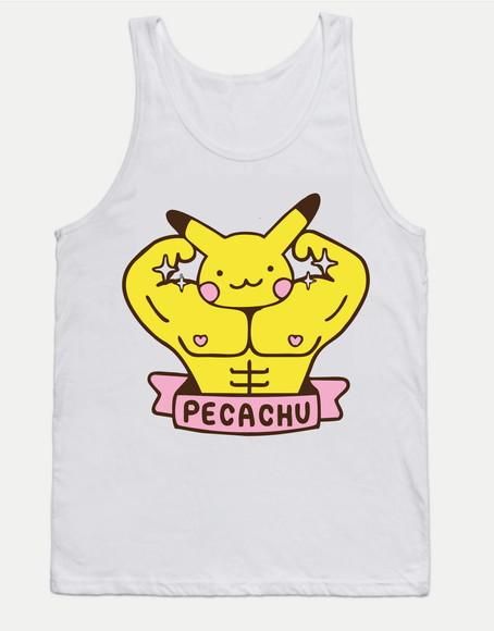 Camiseta Regata Poke Eletric Treino Gym