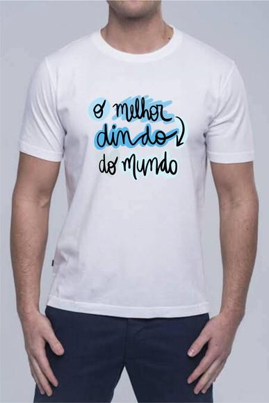 Camiseta Melhor Dindo do Mundo - Padrinho