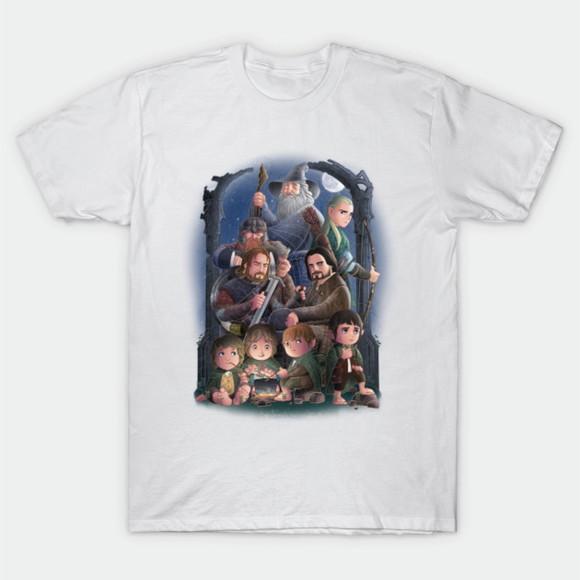 Camiseta A Night On The Road Senhor Dos Anéis