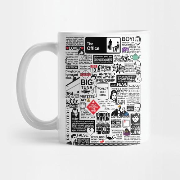 Caneca Wise Words From The Office - The Office Quotes