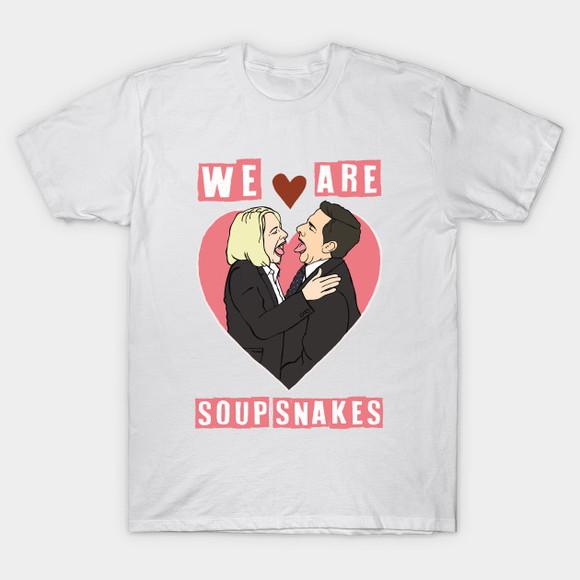 Camiseta Michael E Holly Soup Snakes The Office