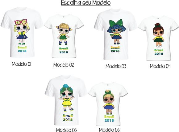Camiseta L.o.l Surprise Brasil