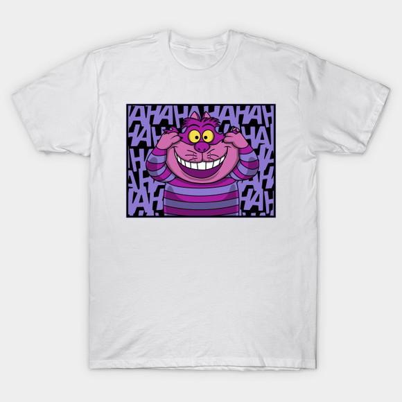 Camiseta Chesire Mad Cat Alice In Wonderland
