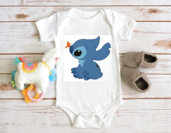 Body Bebê Baby Stitch Butterfly
