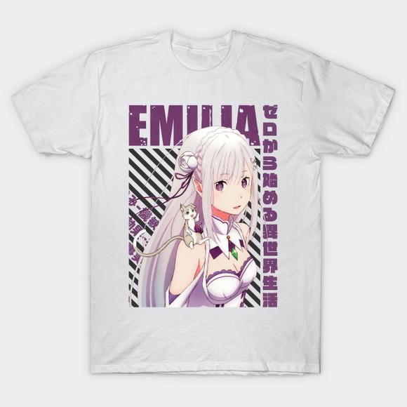 Camiseta Re Zero Emilia