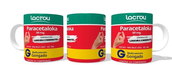 Caneca Remédio Paracetaloka