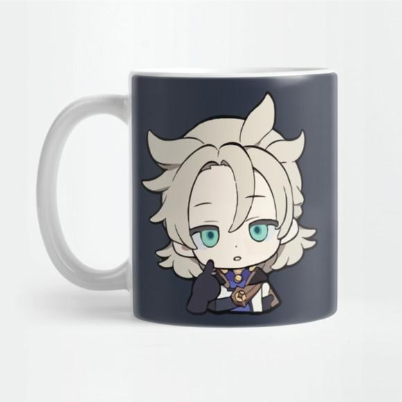 Caneca Genshin Impact - Chibi Albedo