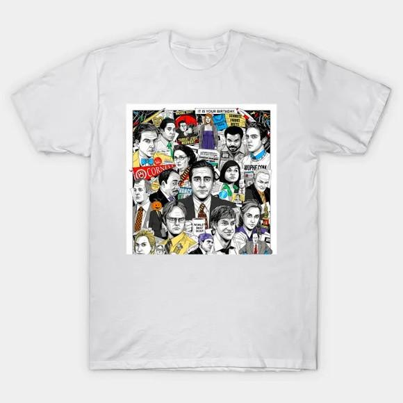 Camiseta References Cast The Office