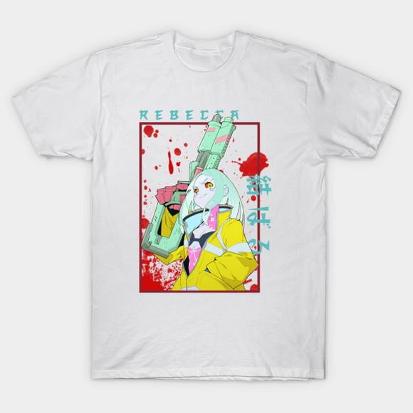 Camiseta Rebecca - Cyberpunk Edgerunners