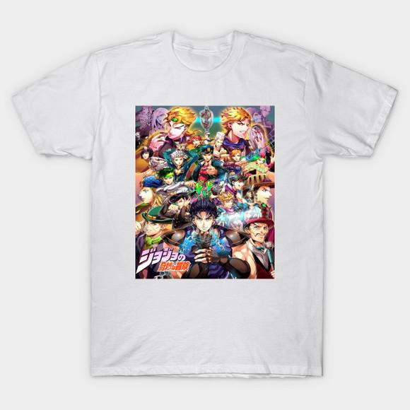 Camiseta Jojos Bizarre Adventure Anime