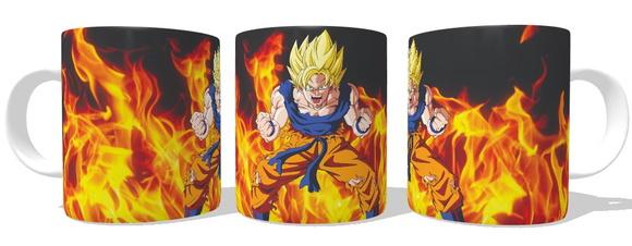 Caneca Mágica Goku Dragon Ball Z