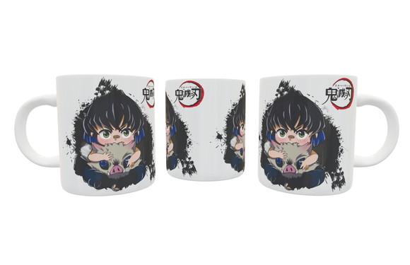 Caneca Demon Slayer Inosuke Chibi