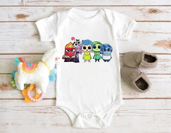 Body Bebê Divertidamente Chibi