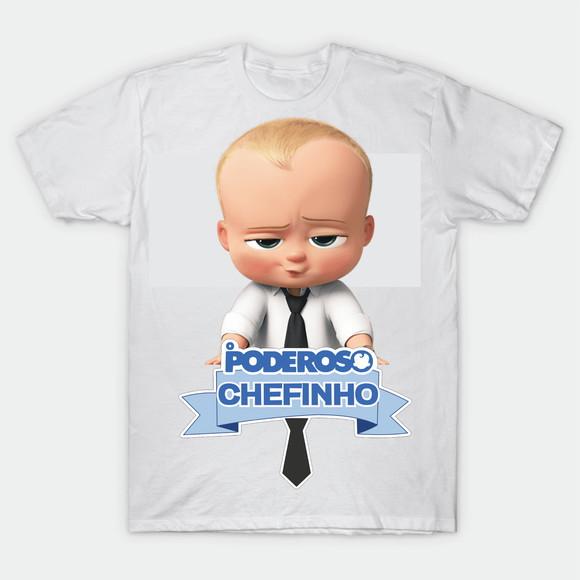Camiseta Poderoso Chefinho Personalizável com Nome
