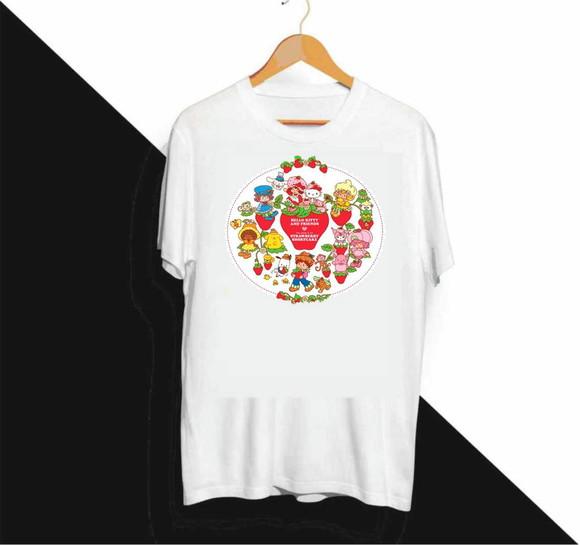 Camiseta Moranguinho e Friends Hk