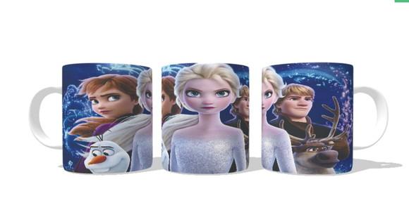 Caneca Frozen 2 - Anna E Elsa Cast