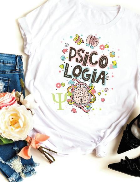 Camiseta Curso Psicologia
