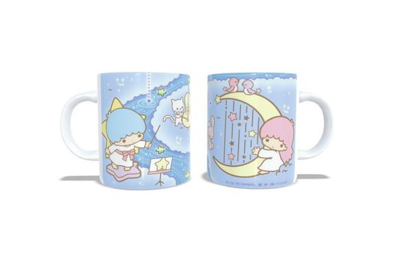 Caneca Little Angel Twin Stars Kawaii