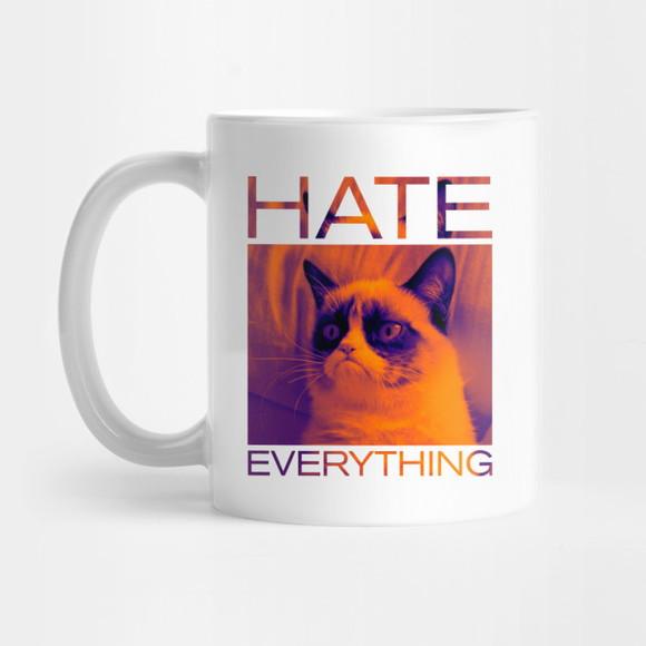 Caneca Grumpy Cat I Hate Everything