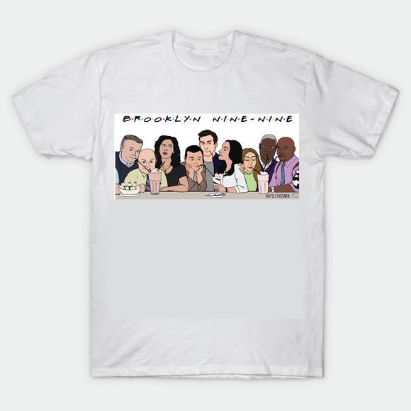 Camiseta Brooklyn 99 Friends The One Where They Are Back