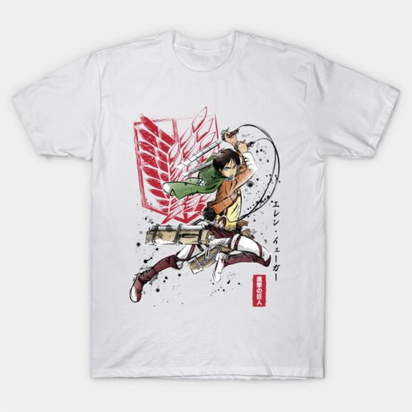 Camiseta Soldier Eren Attack On Titan