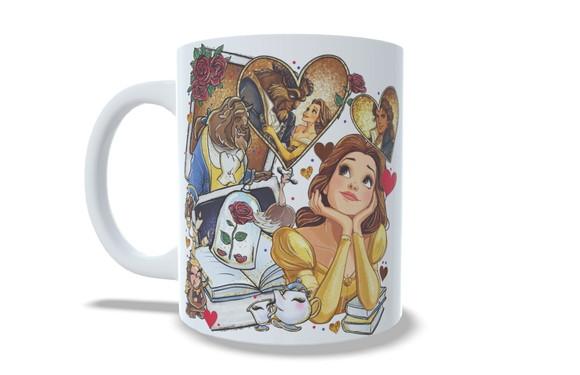 Caneca Bela e a Fera