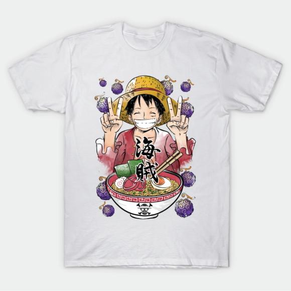 Camiseta Luffy Ramen One Piece