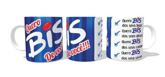 Caneca Chocolate Bis Namorados - Dia dos namorados